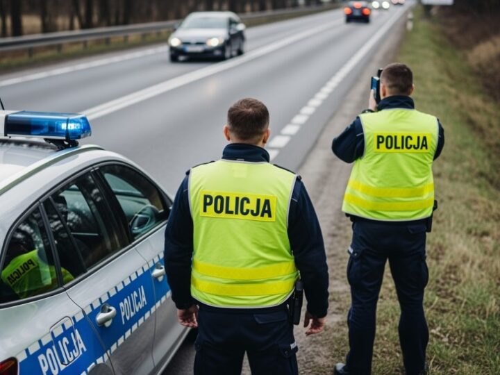 Kierowca z Pruszkowa stracił prawo jazdy za przekroczenie prędkości o 63 km/h
