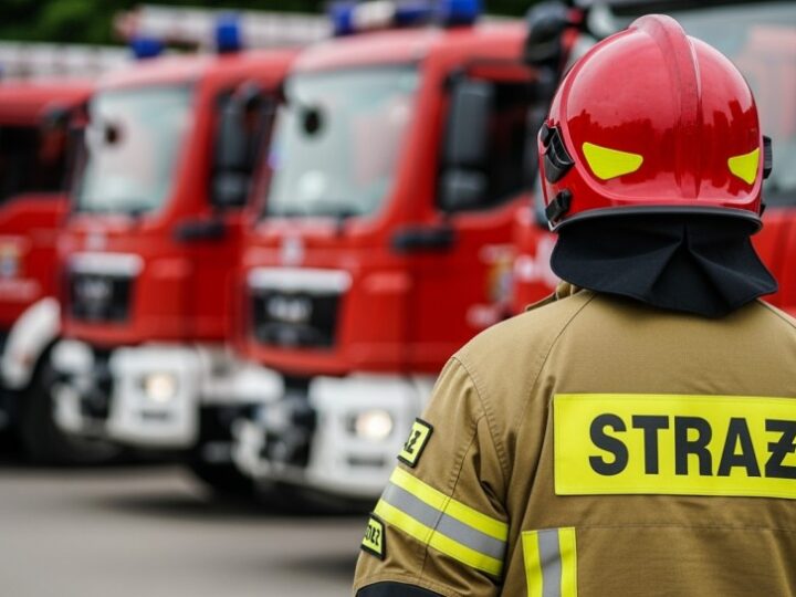 Pożar w Pułtusku: Policja przeprowadza ćwiczenia przeciwpożarowe