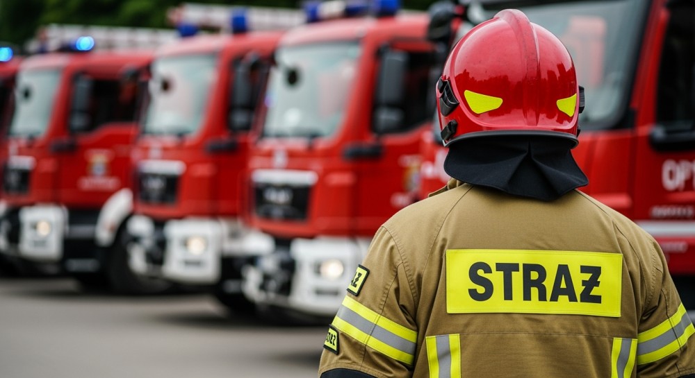 Pożar w Pułtusku: Policja przeprowadza ćwiczenia przeciwpożarowe