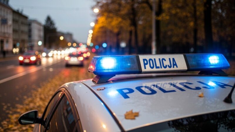 Policjanci uratowali kierowców na śliskim wzniesieniu