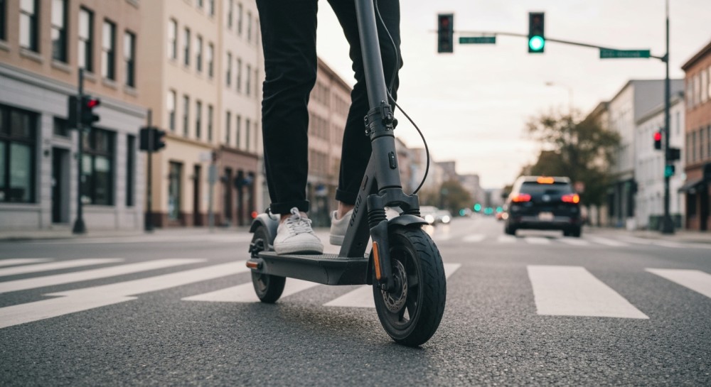 Nietrzeźwy 18-latek na hulajnodze zatrzymany przez policję