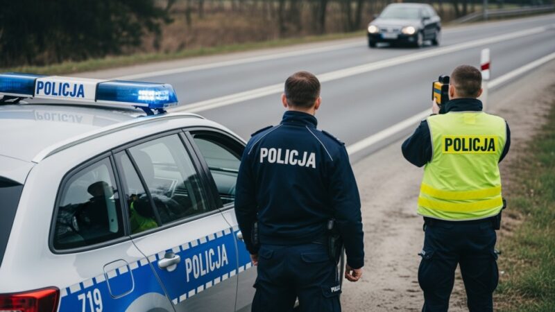 Kierowca zatrzymany za jazdę po narkotykach i posiadanie amfetaminy