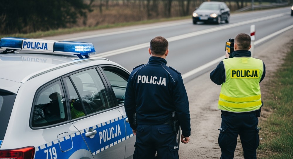 Kierowca zatrzymany za jazdę po narkotykach i posiadanie amfetaminy
