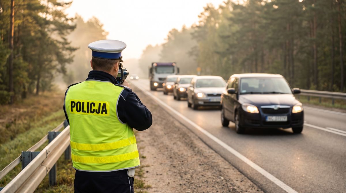 Wzmożone kontrole drogówki ujawniają setki wykroczeń prędkości
